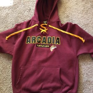 New Arcadia lodge hoodie from Minnesota